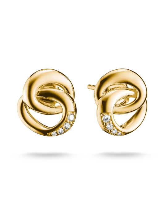 Thomas Sabo H2352-M01-14 Vergulde Oorknopjes met… | Diademita