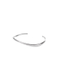 Thomas Sabo AR122-001-21-L17 Jonc Fin Ondulé en Argent… | Diademita