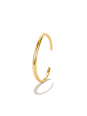 Thomas Sabo AR122-M01-39-L17 Gold-Plated Slim Wave Bangle | Diademita