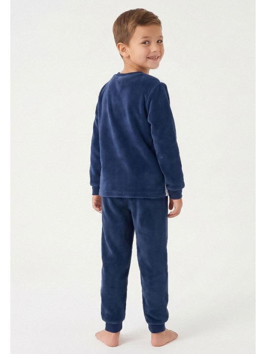 Cerda 2900003125 Jungen Coral-Fleece-Pyjama Real Madrid | Diademita