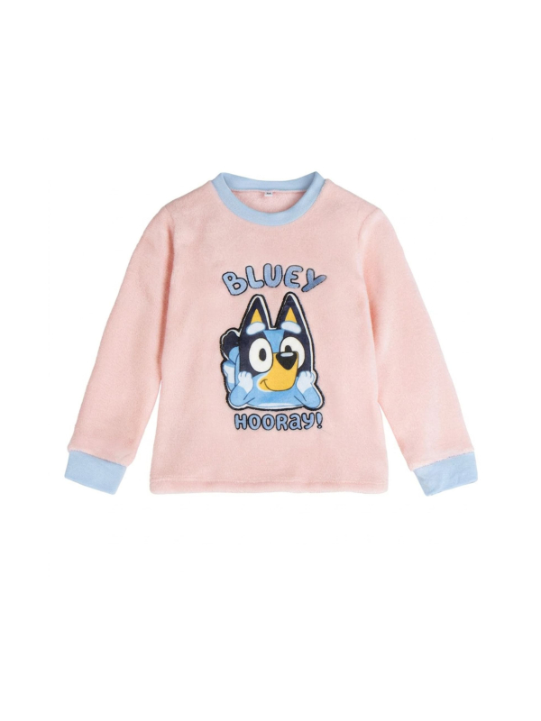 Cerda 2900002967 Pyjama long fille en Coral Fleece Bluey | Diademita