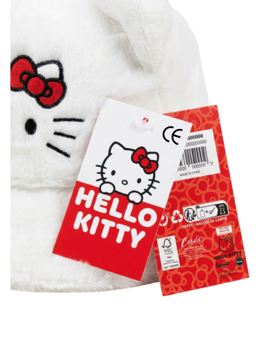 Cerda 2200010618 Kinder Hello Kitty Pluche Bucket Hat | Diademita