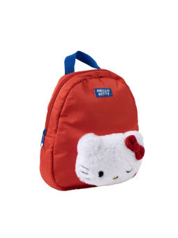 Kids Hello Kitty Plush Backpack – Red