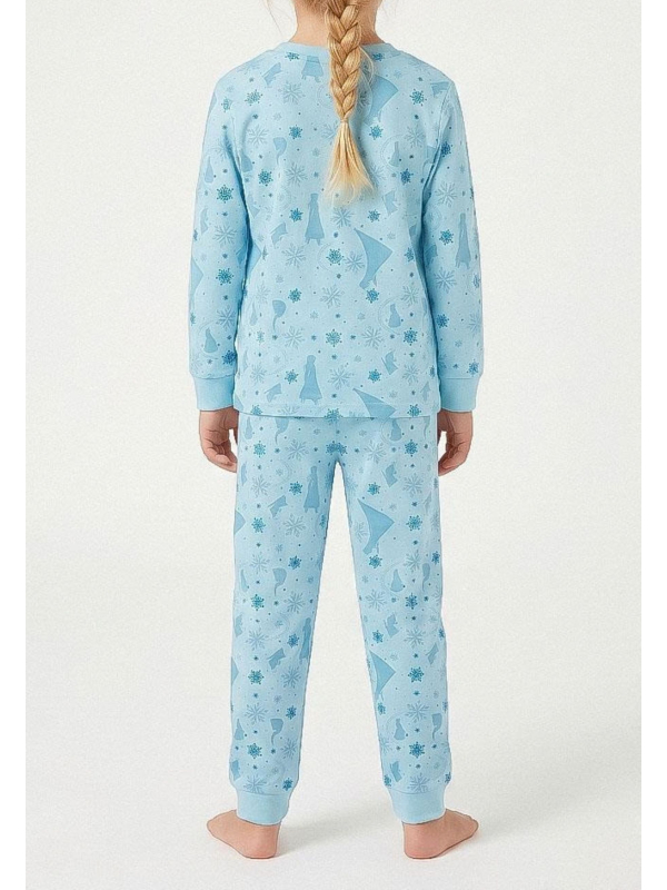 Cerda 2900003584 Pyjama Long Interlock avec Motif Frozen | Diademita