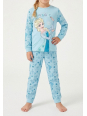 Cerda 2900003584 Pyjama Long Interlock avec Motif Frozen | Diademita