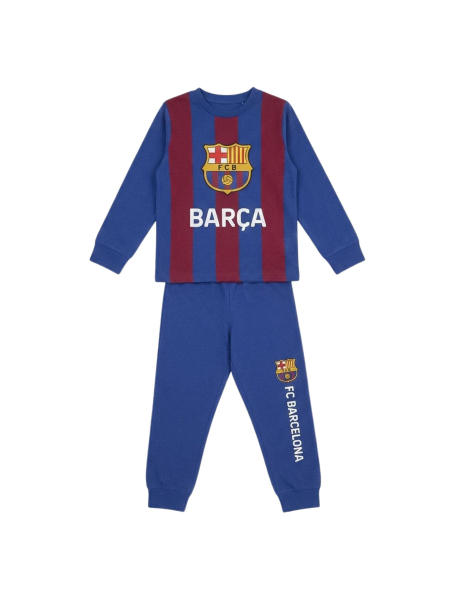 Cerda 2900003765 FC Barcelona Long Interlock Pyjama Set | Diademita