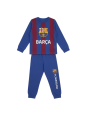 Cerda 2900003765 FC Barcelona Long Interlock Pyjama Set | Diademita