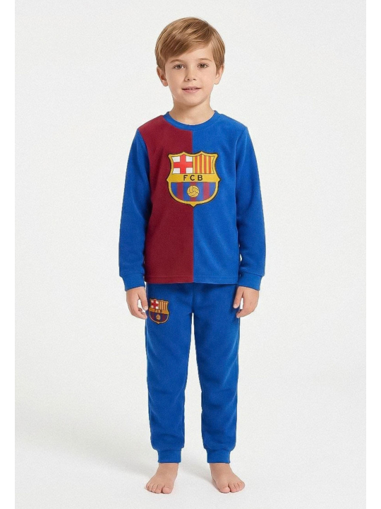 Cerda 2900003762 Pyjama Long Coral Fleece FC Barcelona | Diademita