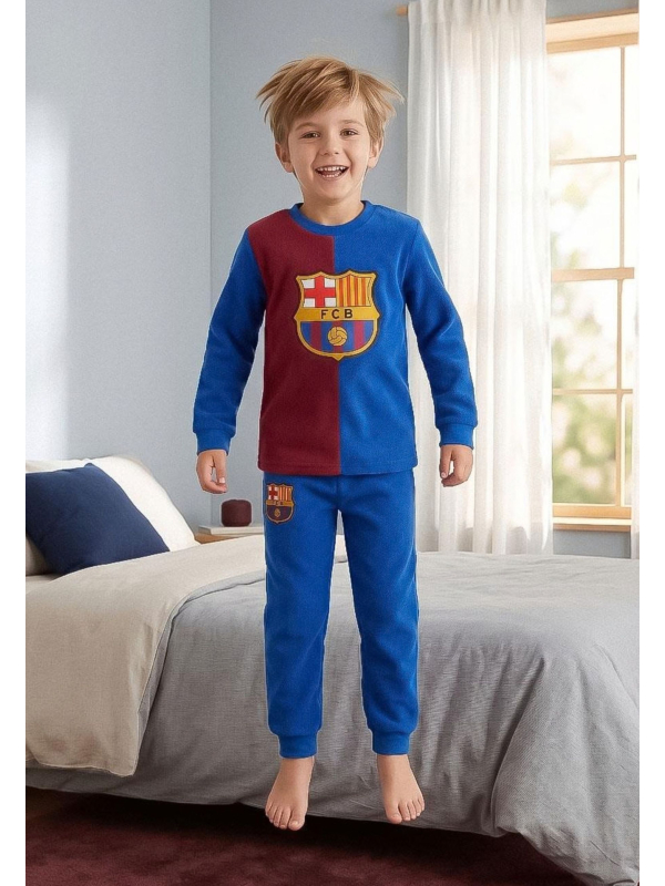 Cerda 2900003762 Pyjama Long Coral Fleece FC Barcelona | Diademita