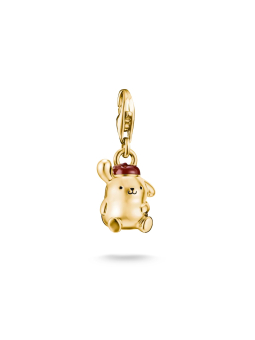 Pompompurin Enamel Charm Pendant – Brown