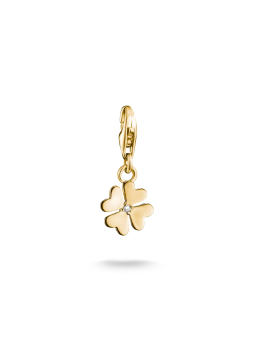 Thomas Sabo 2248-M01-14 Charm Pendentif Trèfle Plaqué Or… | Diademita