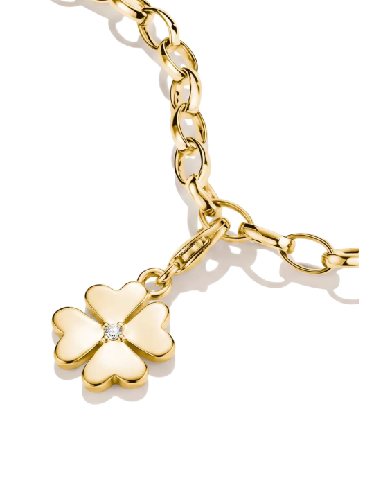 Thomas Sabo 2248-M01-14 Charm Pendentif Trèfle Plaqué Or… | Diademita
