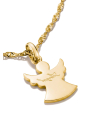 Thomas Sabo CC1347-M01-39 Vergoldeter Engel Charm-Anhänger | Diademita