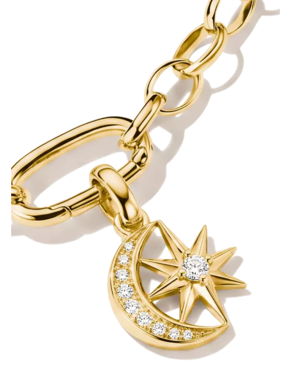 Thomas Sabo CC1365-M01-14 Vergulde Zon & Maan Bedel met… | Diademita