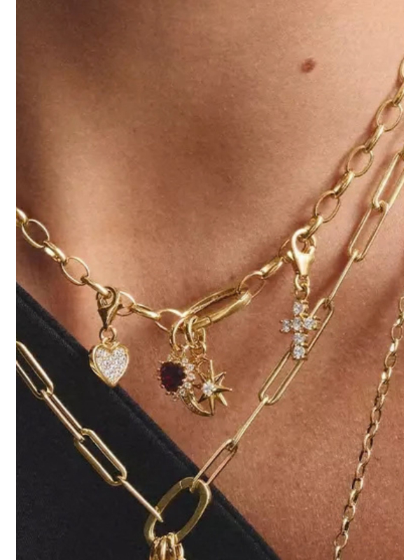Thomas Sabo CC1365-M01-14 Vergulde Zon & Maan Bedel met… | Diademita