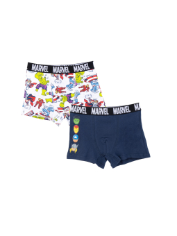 Cerda 2900003638 Lot de 2 Boxers Single Jersey Marvel | Diademita