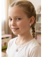 Maxte ES-JB18258-N1 Premium Children's Silver Heart… | Diademita
