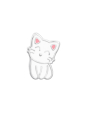 Maxte ES-JB18159-N1 Premium Children's Silver Cat Ear… | Diademita