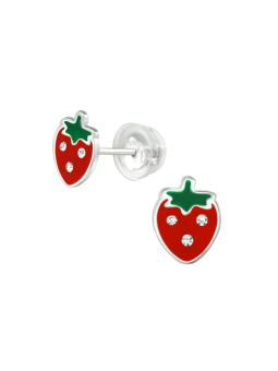 Maxte ES-JB13744-N1 Premium Children's Silver Strawberry… | Diademita