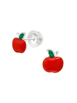 Maxte ES-JB13743-N1 Premium zilveren appel oorknopjes… | Diademita