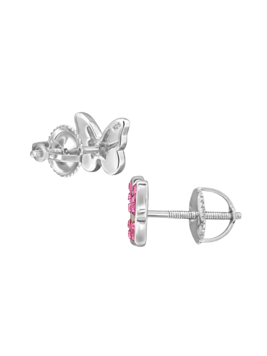 Maxte ES-JB18494-N1-ROS Children's Rhodium-Plated Silver… | Diademita