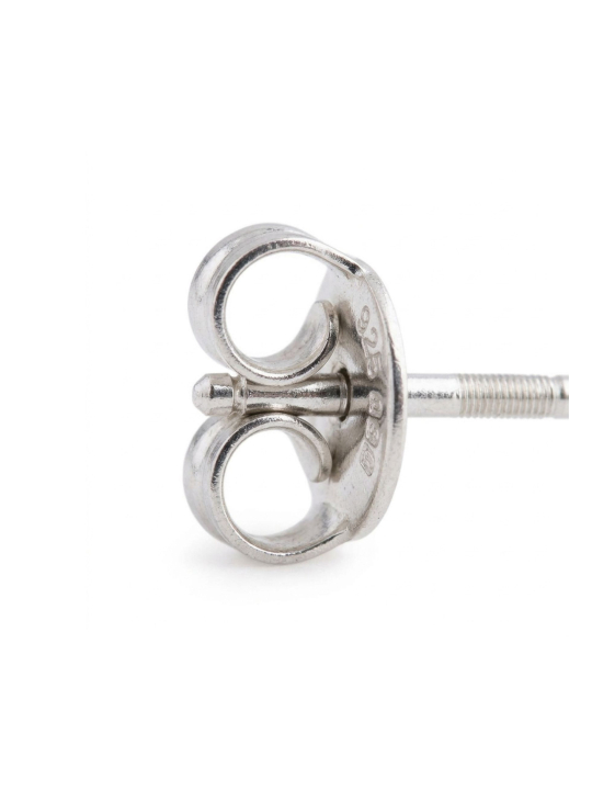 Maxte ESBD-560-8 Zilveren roos oorknopjes met hars | Diademita