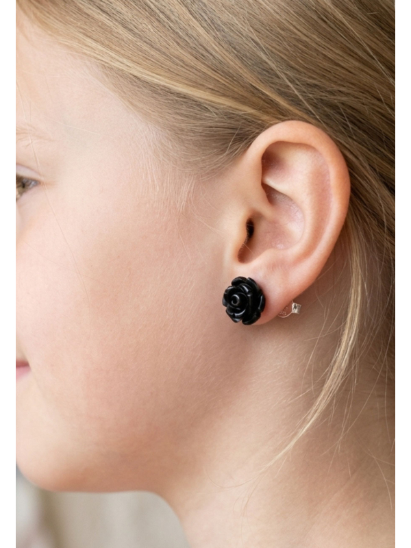 Maxte ESBD-560-8 Puces d'oreilles rose en argent avec… | Diademita
