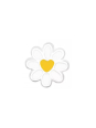 Maxte ES-APS5366-N1 Zilveren bloem oorknopjes met epoxy… | Diademita