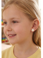Maxte ES-APS5366-N1 Silberne Blumen-Ohrstecker mit… | Diademita