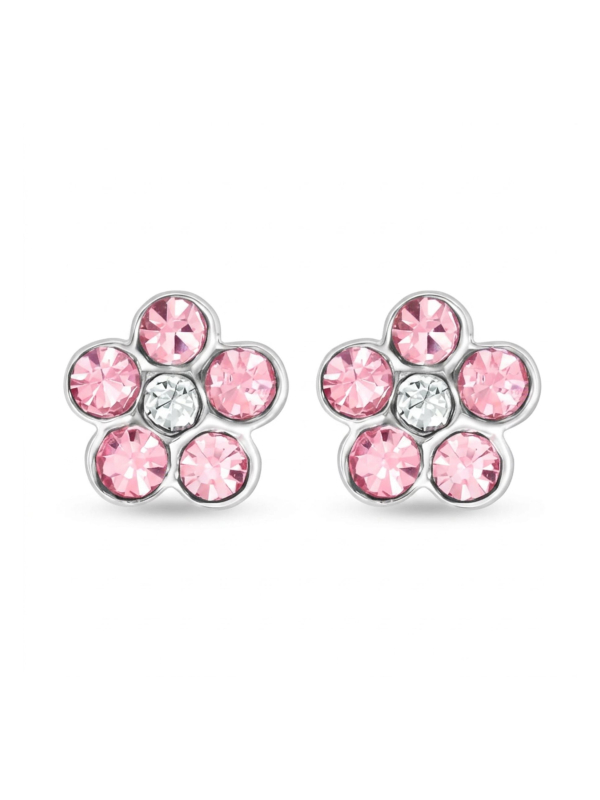 Maxte ES-APS3210-LT.RO/CRY Children's Silver Flower Ear… | Diademita