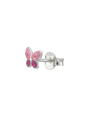 Maxte CC-APS2901-LT.ROSE/FUS Zilveren vlinder oorknopjes… | Diademita
