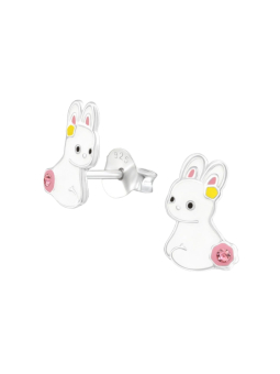 Maxte ES-APS3863-N4/LRS Children's Silver Bunny Ear… | Diademita