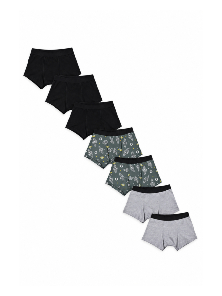 Maxte 24003-7MX Jungen Boxershorts mit Elastan 7er-Pack | Diademita