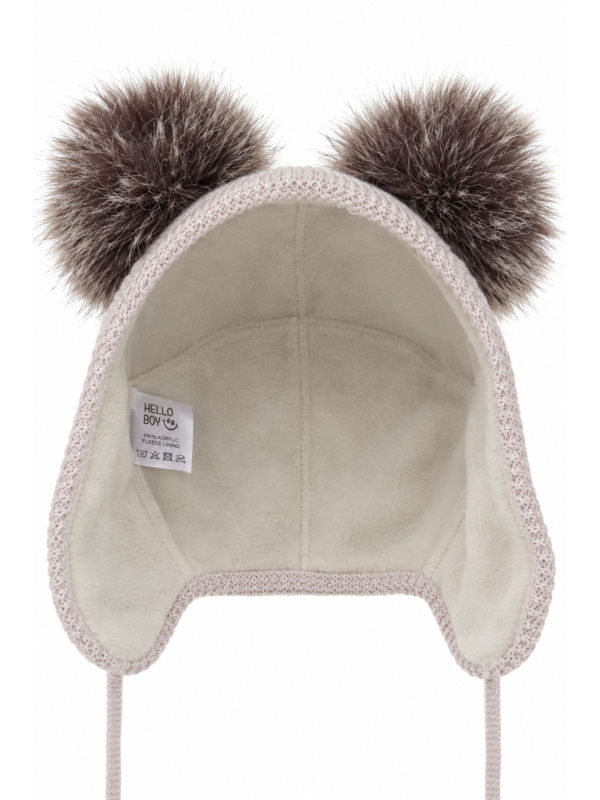 Maxte 7272 Jungen Wintermütze Tambor aus Merinowolle mit… | Diademita