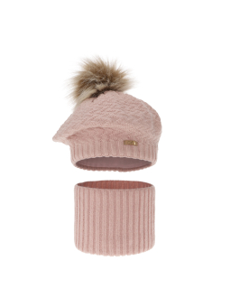Maxte 6987 Girls' Winter Set Atene – Hat with Pompom and… | Diademita