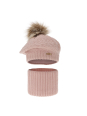 Maxte 6987 Girls' Winter Set Atene – Hat with Pompom and… | Diademita