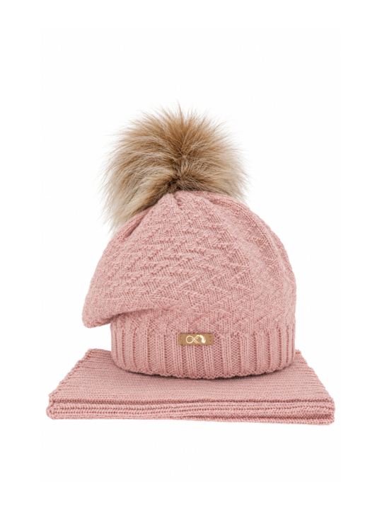 Maxte 6987 Mädchen Winterset Atene – Mütze mit Bommel… | Diademita