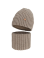 Maxte 7664 Boys' Winter Set Zimelo – Hat and Tube Scarf | Diademita