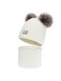 Maxte 7659 Mädchen Winterset Korina – Mütze mit zwei… | Diademita