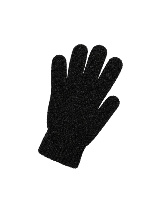 Maxte 320762-BLACK Unisex Chenille Gloves | Diademita