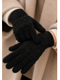 Maxte 320762-BLACK Unisex Chenille Gloves | Diademita