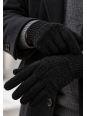 Maxte 320762-BLACK Unisex Chenille Gloves | Diademita