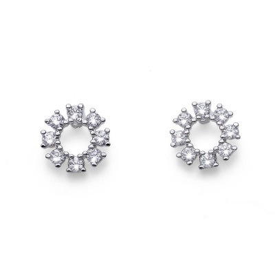 Boucles d'oreilles Glint – Blanc