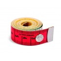 Schneidermassband mit Druckknopf 150 cm profi Schneidermassband mit Druckknopf 150 cm profi