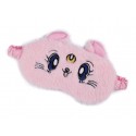 Schlafmaske Plüsch Katzendesign