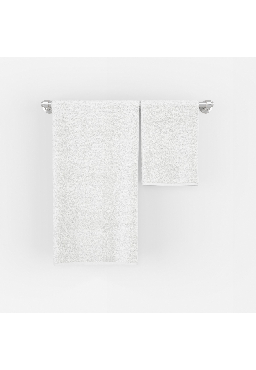 Set of 2 Shower Towels, Bath Towels, 70x140 cm, Cotton, White, 450 gr/m2, Extra Thick Set of 2 Shower Towels, Bath Towels, 70x140 cm, Cotton, White, 450 gr/m2, Extra Thick