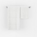 Set of 2 Shower Towels, Bath Towels, 70x140 cm, Cotton, White, 450 gr/m2, Extra Thick Set of 2 Shower Towels, Bath Towels, 70x140 cm, Cotton, White, 450 gr/m2, Extra Thick