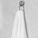 Set of 2 Shower Towels, Bath Towels, 70x140 cm, Cotton, White, 450 gr/m2, Extra Thick Set of 2 Shower Towels, Bath Towels, 70x140 cm, Cotton, White, 450 gr/m2, Extra Thick