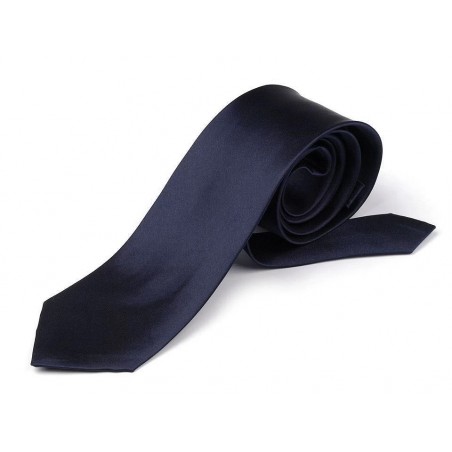 Krawatte Satin 8 cm für Herren klassische Krawatte für Büro oder festliche Veranstaltungen
