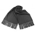 Winter Plaid Fringe Scarf / Shawl Wrap with Tassel 65x180 cm